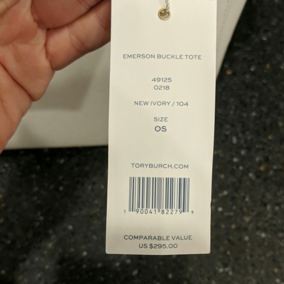 NWT! Tory Burch Emerson tote - Picture 5 of 5